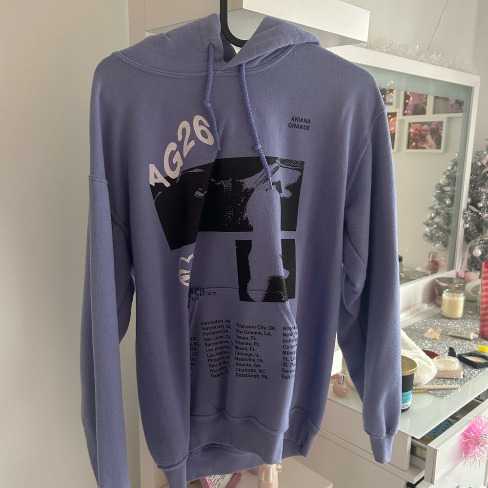 ariana grande ag26 DEFECTED birthday hoodie